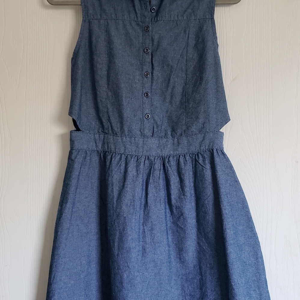 Chambray dress medium size.